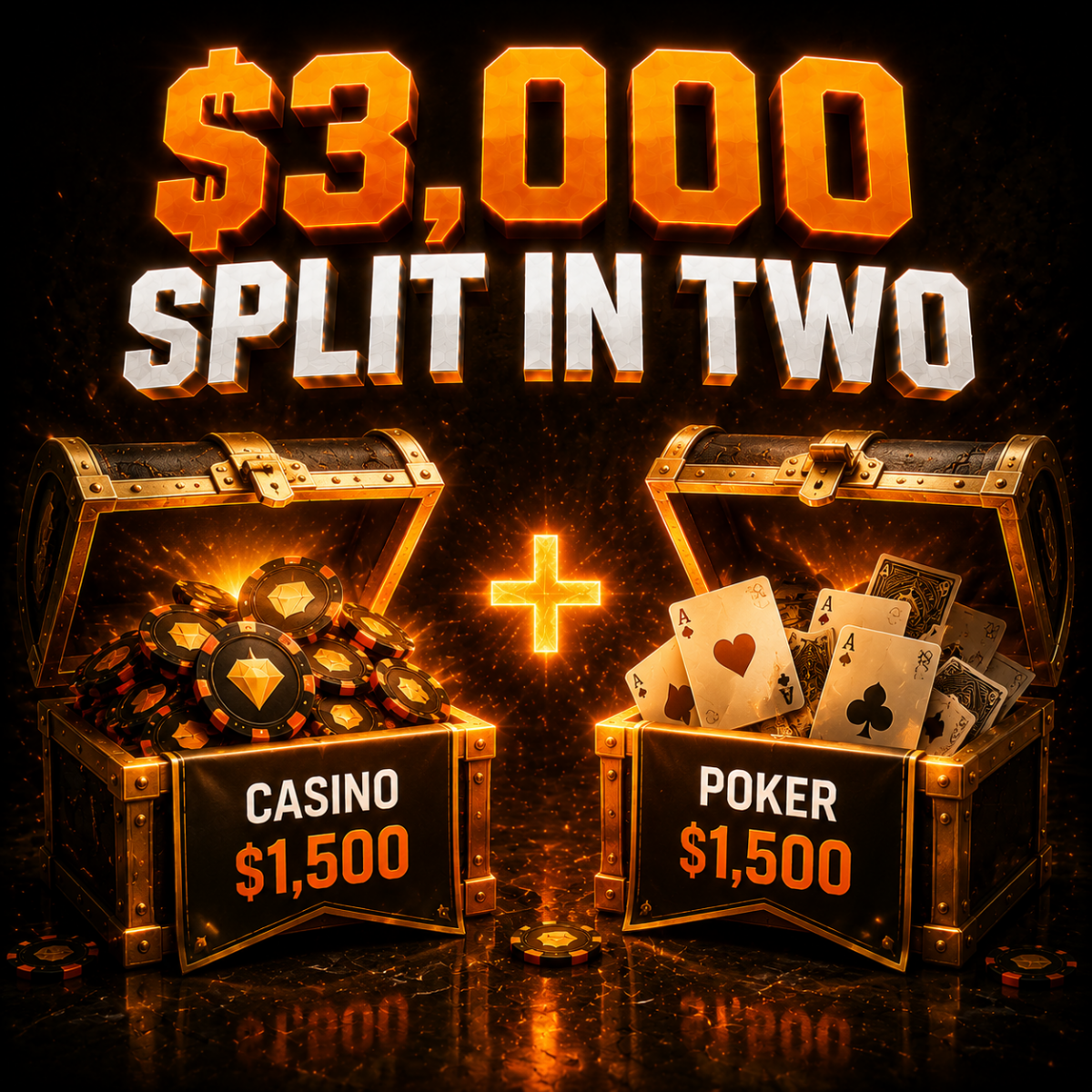 Ignition welcome bonus split
